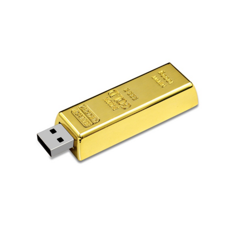 RARE: Gold Bar USB Flash Drive
