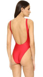 Women Push Up One Piece Swimsuit - "Always on Vacay"