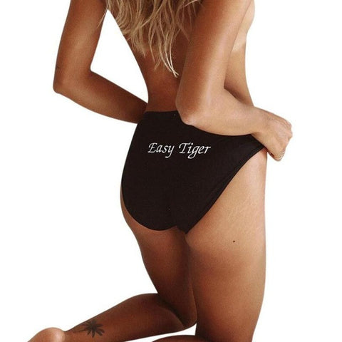 "EASY TIGER" - Sexy Casual Women Panties